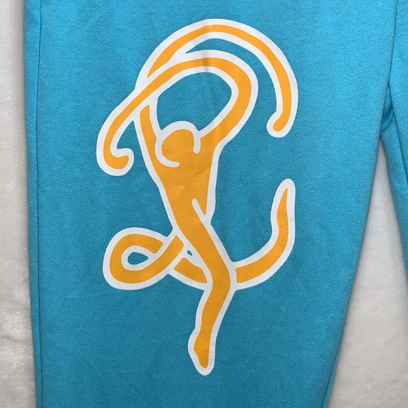 Keith Harring Aqua Joggers Mens size Medium *NEW* - Picture 2 of 5